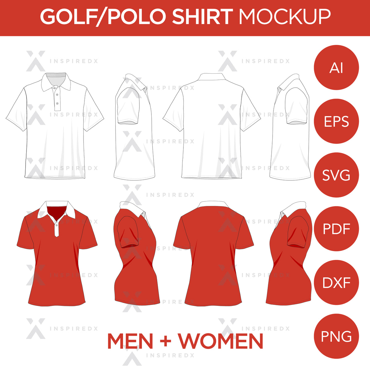 Polo shirt hotsell template illustrator