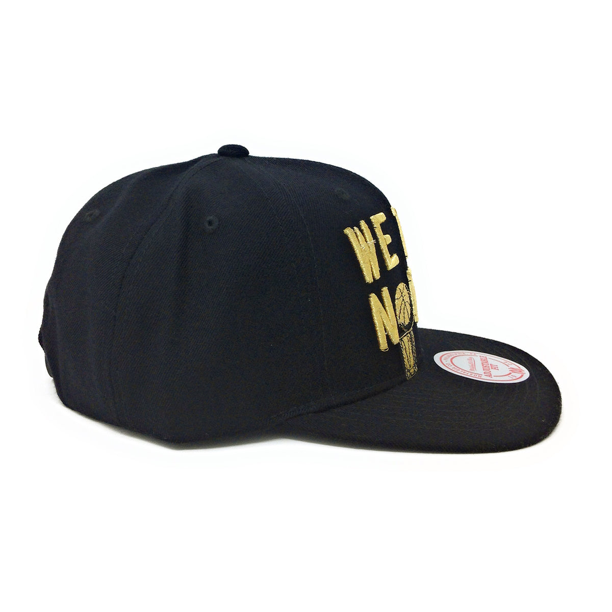 Toronto Raptors gold brim Mitchell & Ness hat-NWT