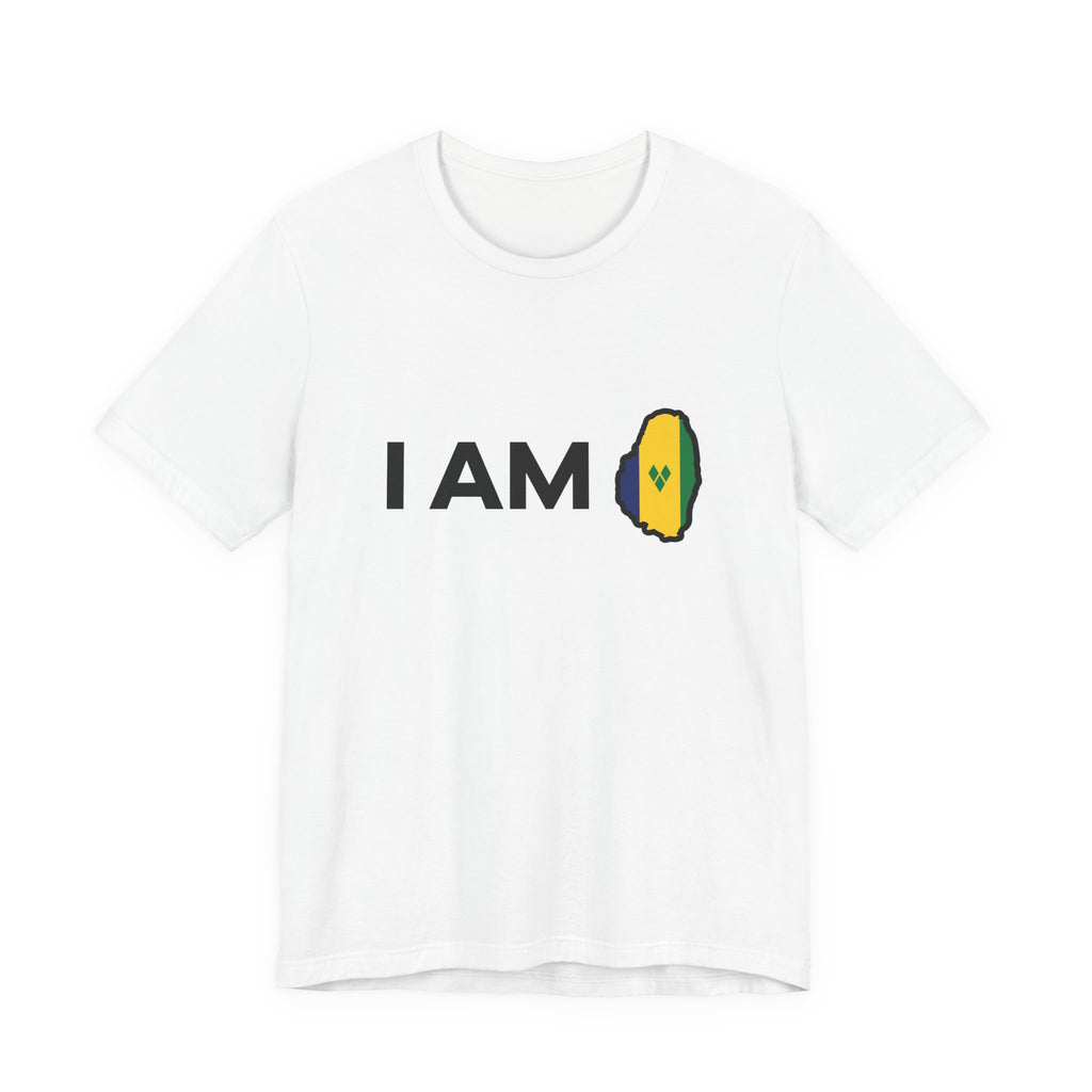 I Am - Saint Vincent and the Grenadines - Unisex Jersey Short Sleeve Tee