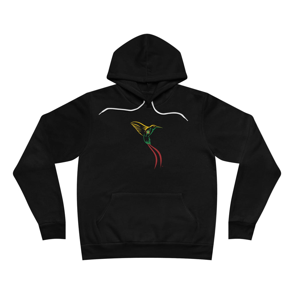 The Doctor Bird - Rasta - Unisex Sponge Fleece Pullover Hoodie