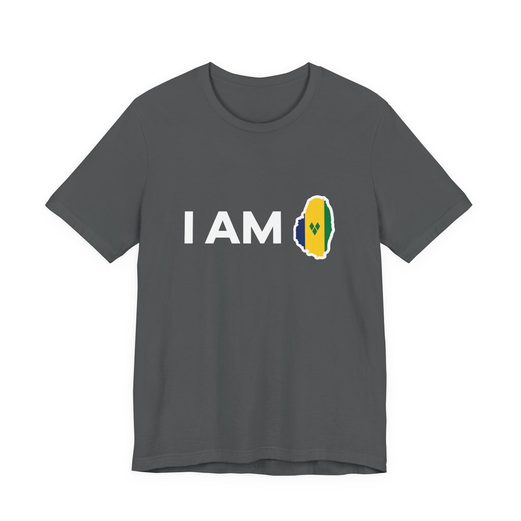 I Am - Saint Vincent and the Grenadines - Unisex Jersey Short Sleeve Tee
