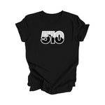 510 Oakland California USA Area Code City Skyline Gift - Unisex T-Shirt - Inspired X