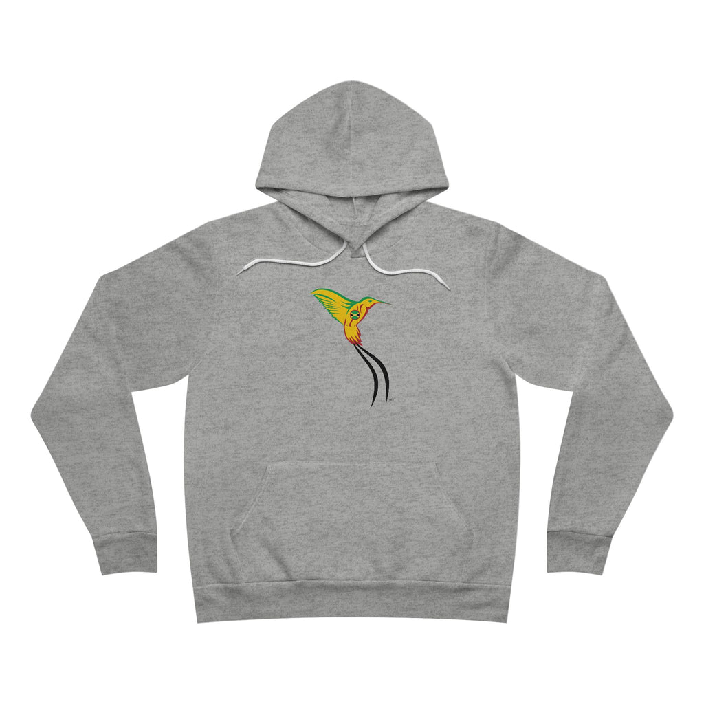 The Doctor Bird - Rasta - Unisex Sponge Fleece Pullover Hoodie