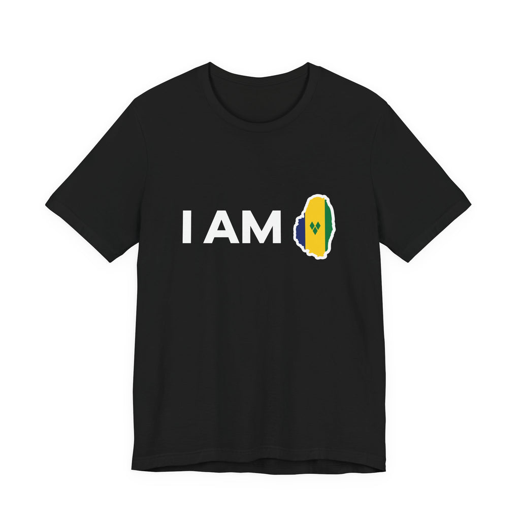 I Am - Saint Vincent and the Grenadines - Unisex Jersey Short Sleeve Tee
