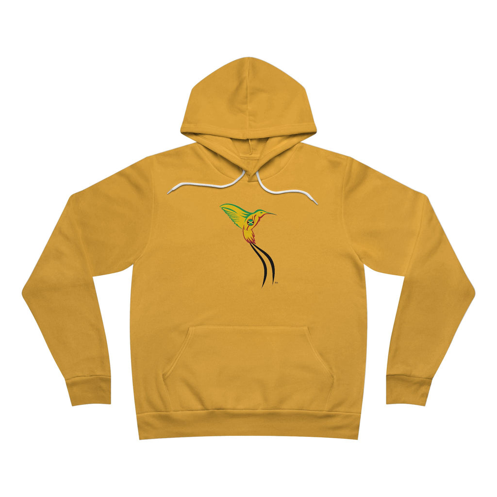 The Doctor Bird - Rasta - Unisex Sponge Fleece Pullover Hoodie