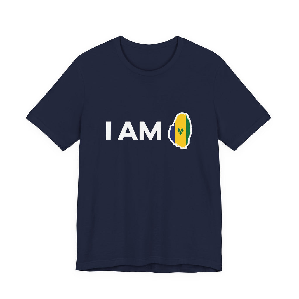 I Am - Saint Vincent and the Grenadines - Unisex Jersey Short Sleeve Tee