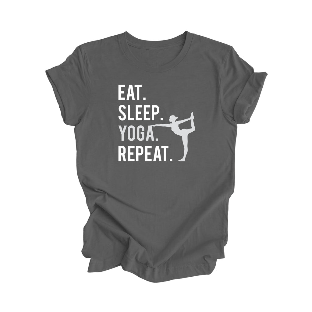 Eat Sleep Yoga Repeat - Yoga Gift, Meditation Shirt, Yoga T-shirt, Yoga Lover Gift,  Yoga Teacher Shirt, Wellness Shirt, Self Care Shirt - Inspired X