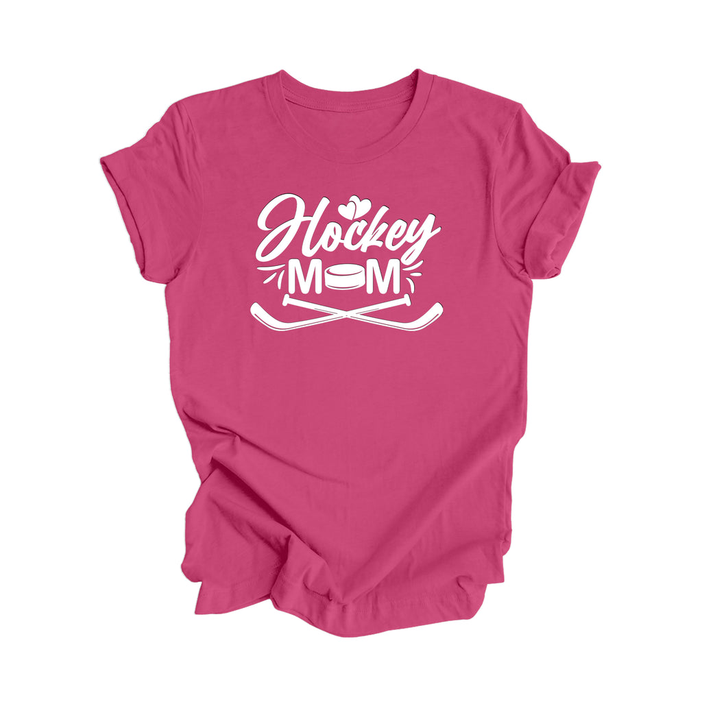 Hockey Mom - Mom Gift, Mom Shirt, Funny Mom Shirt, Mama Shirt, Mother's Day Gift, Hockey Lover, Mother T-Shirt, Ladies Shirt, Girl Power, Super Mom - Inspired X
