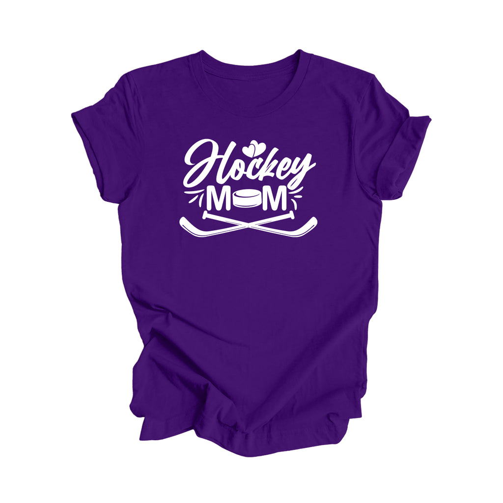 Hockey Mom - Mom Gift, Mom Shirt, Funny Mom Shirt, Mama Shirt, Mother's Day Gift, Hockey Lover, Mother T-Shirt, Ladies Shirt, Girl Power, Super Mom - Inspired X