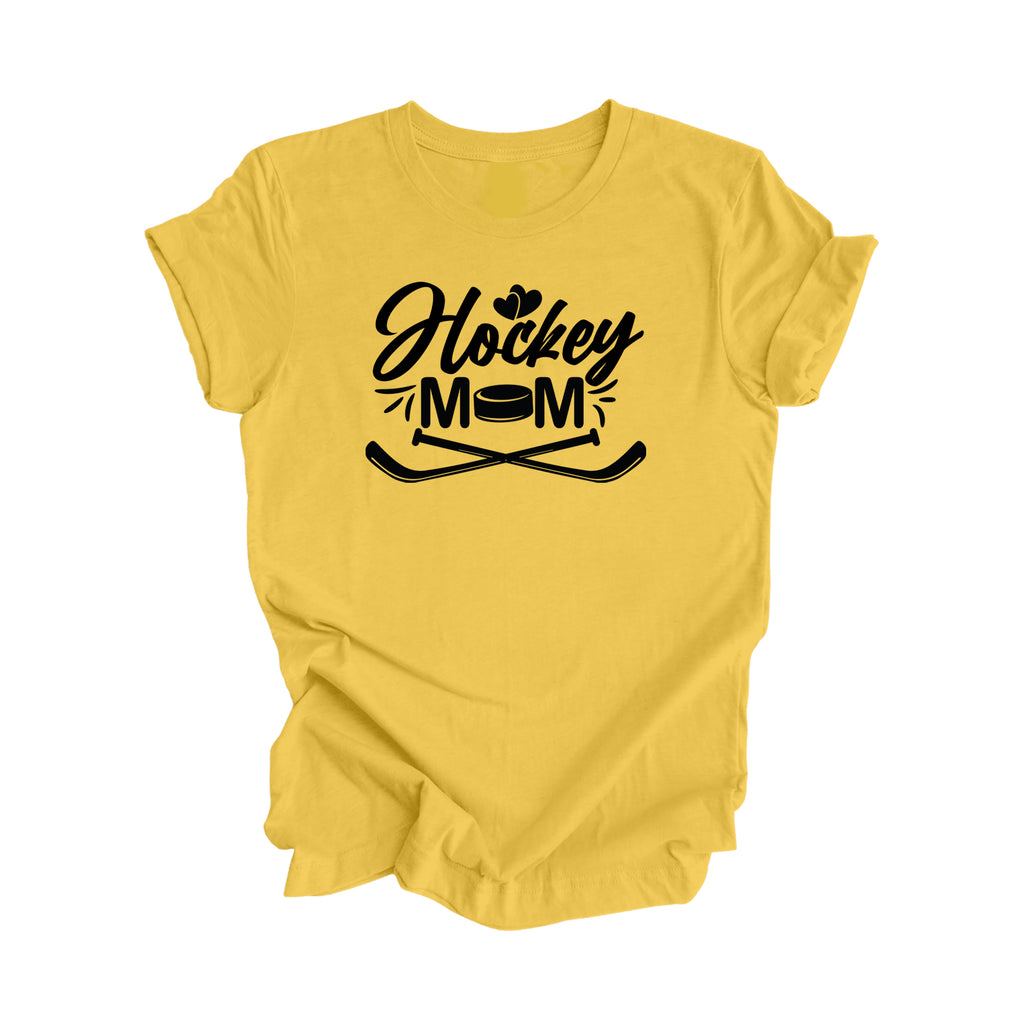 Hockey Mom - Mom Gift, Mom Shirt, Funny Mom Shirt, Mama Shirt, Mother's Day Gift, Hockey Lover, Mother T-Shirt, Ladies Shirt, Girl Power, Super Mom - Inspired X