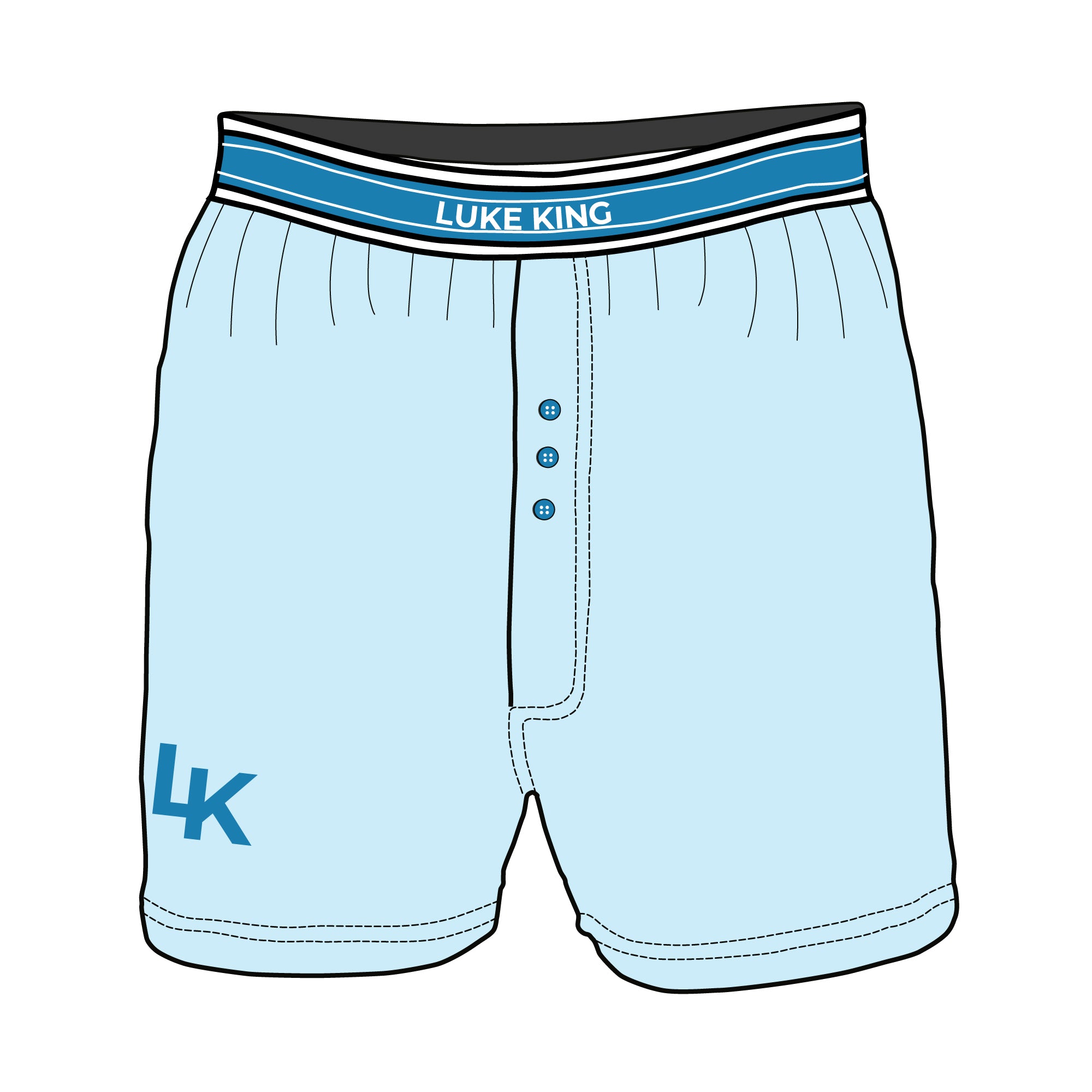 Simple Boxer Dxf Boxers - Mockup and Template - 6 Angles, Layered, Detailed and Editabl ...