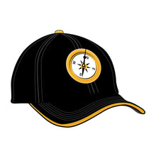 Load image into Gallery viewer, Curved Brim Baseball Cap - Mockup and Template - 8 Angles, Layered, Detailed and Editable Vector in EPS, SVG, AI, PNG, DXF and PDF