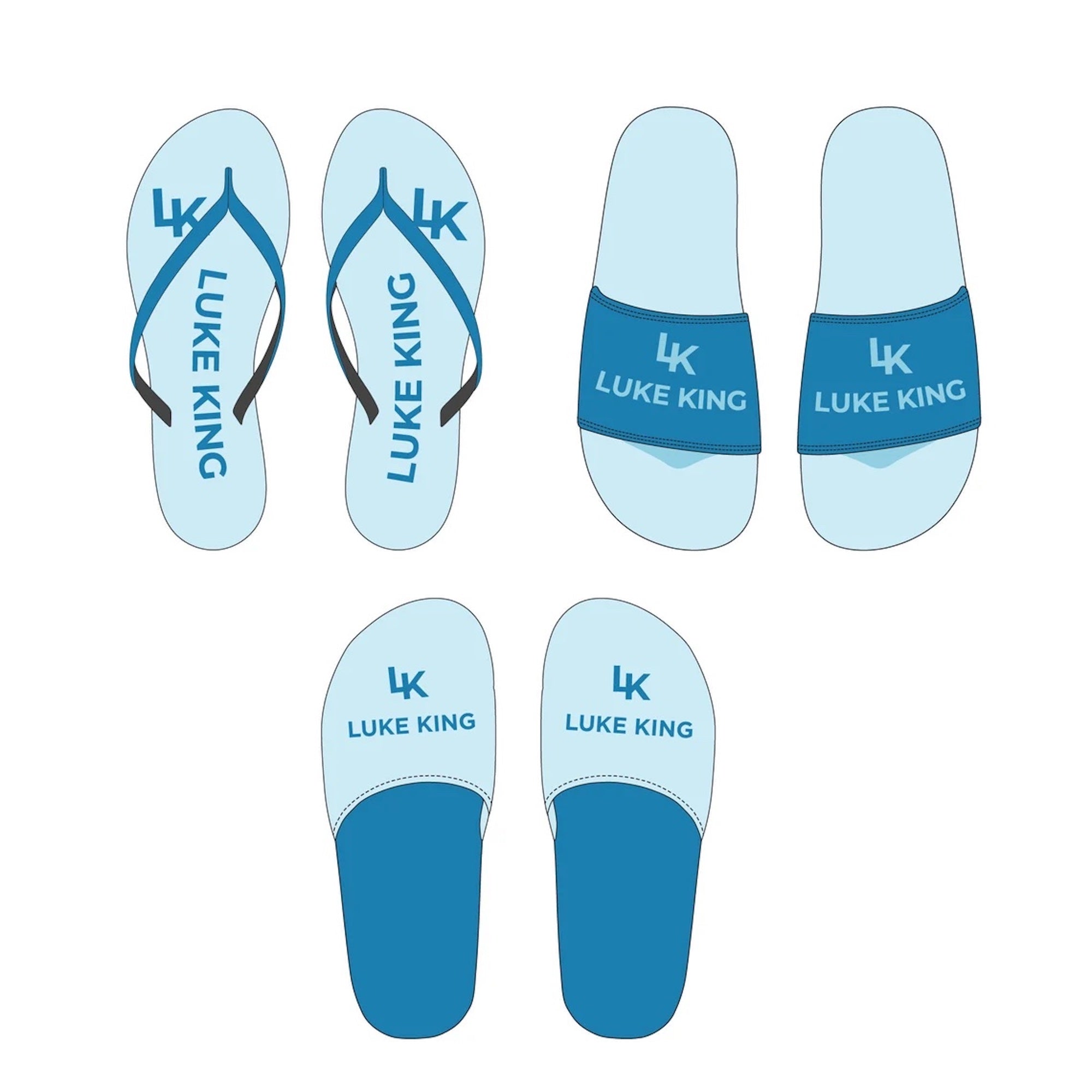 Slippers, Sandals, Flip Flops Bundle - Mockup and Template - 2 Angles ...
