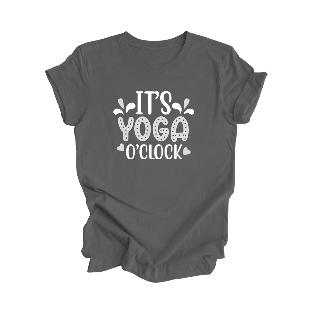 It's Yoga O'clock - Unisex Jersey Short Sleeve Tee