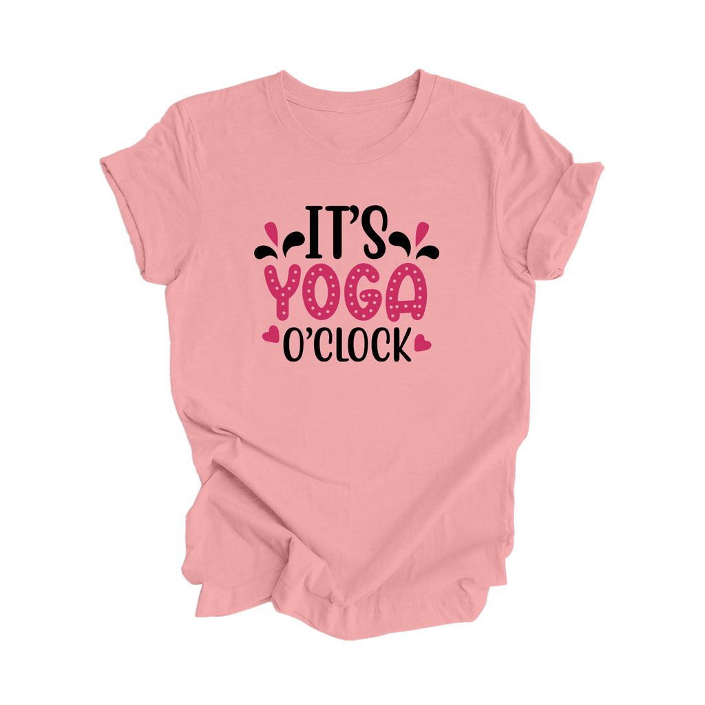 It's Yoga O'clock - Unisex Jersey Short Sleeve Tee