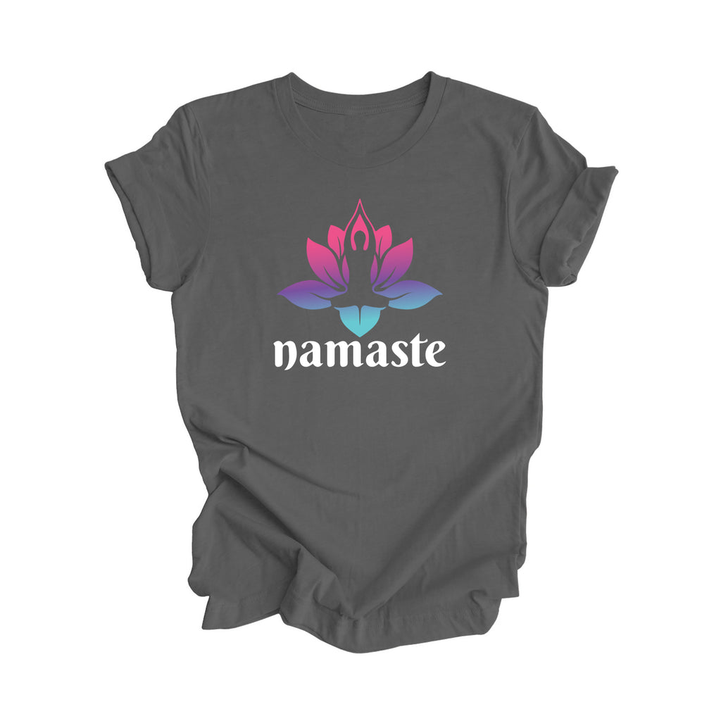 Namaste - Yoga Gift, Meditation Shirt, Yoga T-shirt, Yoga Lover Gift, Yoga Teacher Shirt, Wellness Shirt, Self Care Shirt - Inspired X