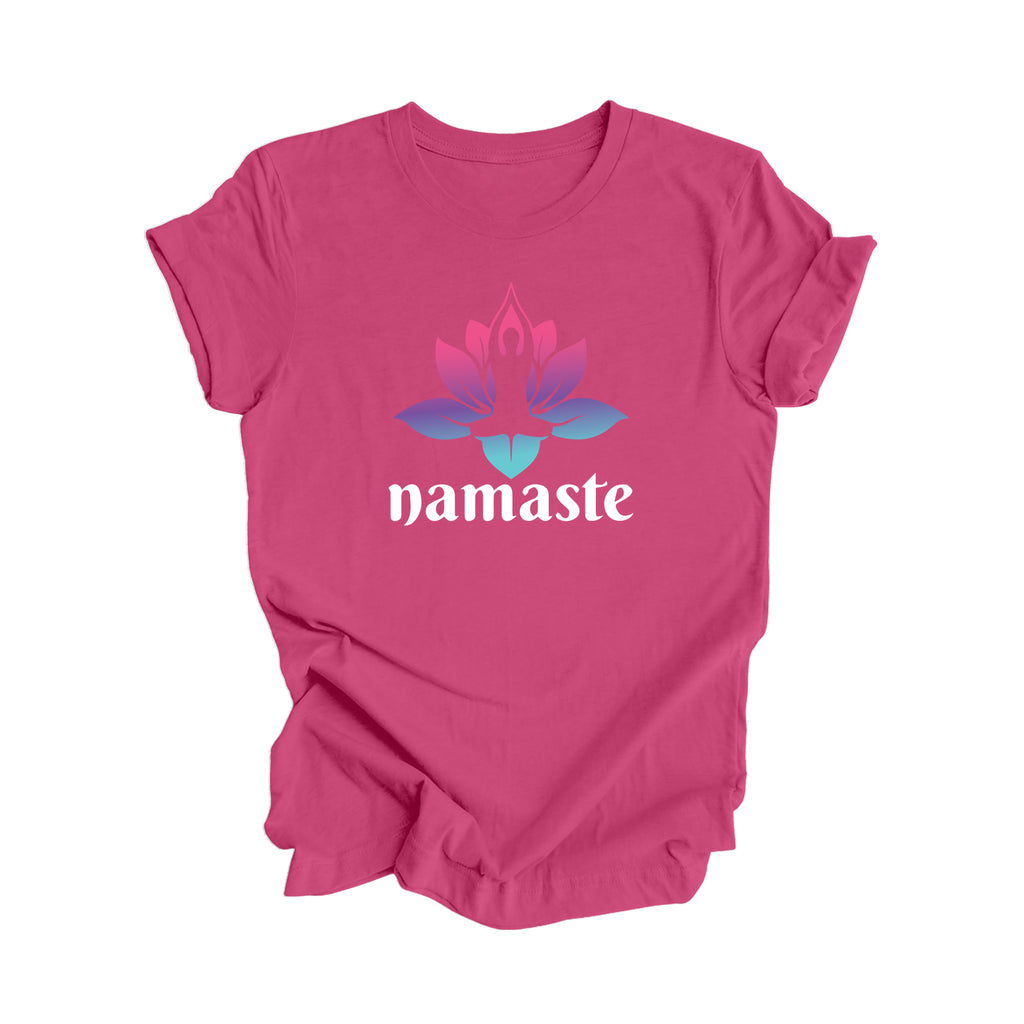 Namaste - Yoga Gift, Meditation Shirt, Yoga T-shirt, Yoga Lover Gift, Yoga Teacher Shirt, Wellness Shirt, Self Care Shirt - Inspired X