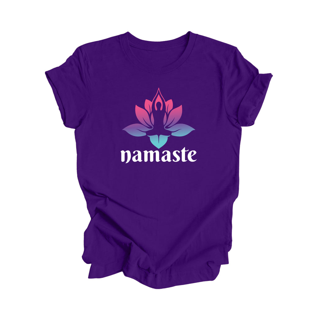 Namaste - Yoga Gift, Meditation Shirt, Yoga T-shirt, Yoga Lover Gift, Yoga Teacher Shirt, Wellness Shirt, Self Care Shirt - Inspired X