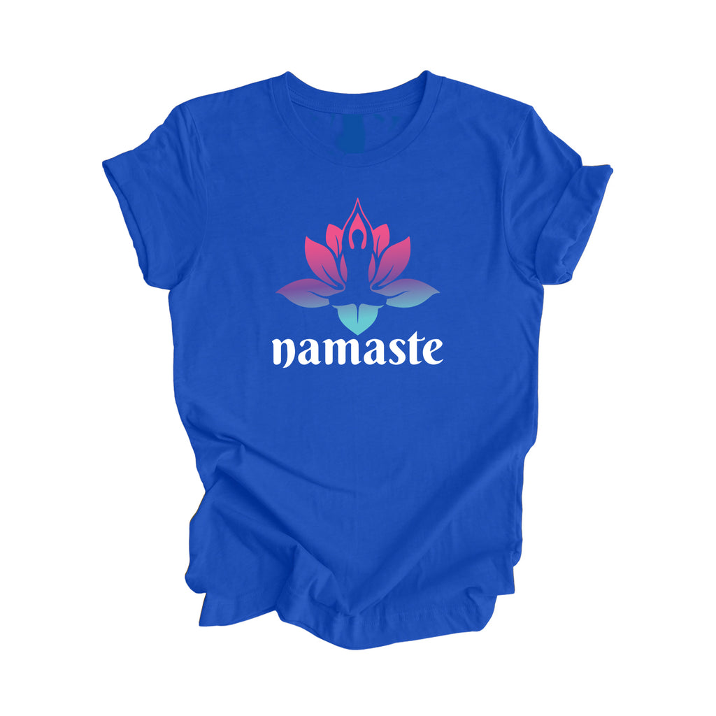 Namaste - Yoga Gift, Meditation Shirt, Yoga T-shirt, Yoga Lover Gift, Yoga Teacher Shirt, Wellness Shirt, Self Care Shirt - Inspired X