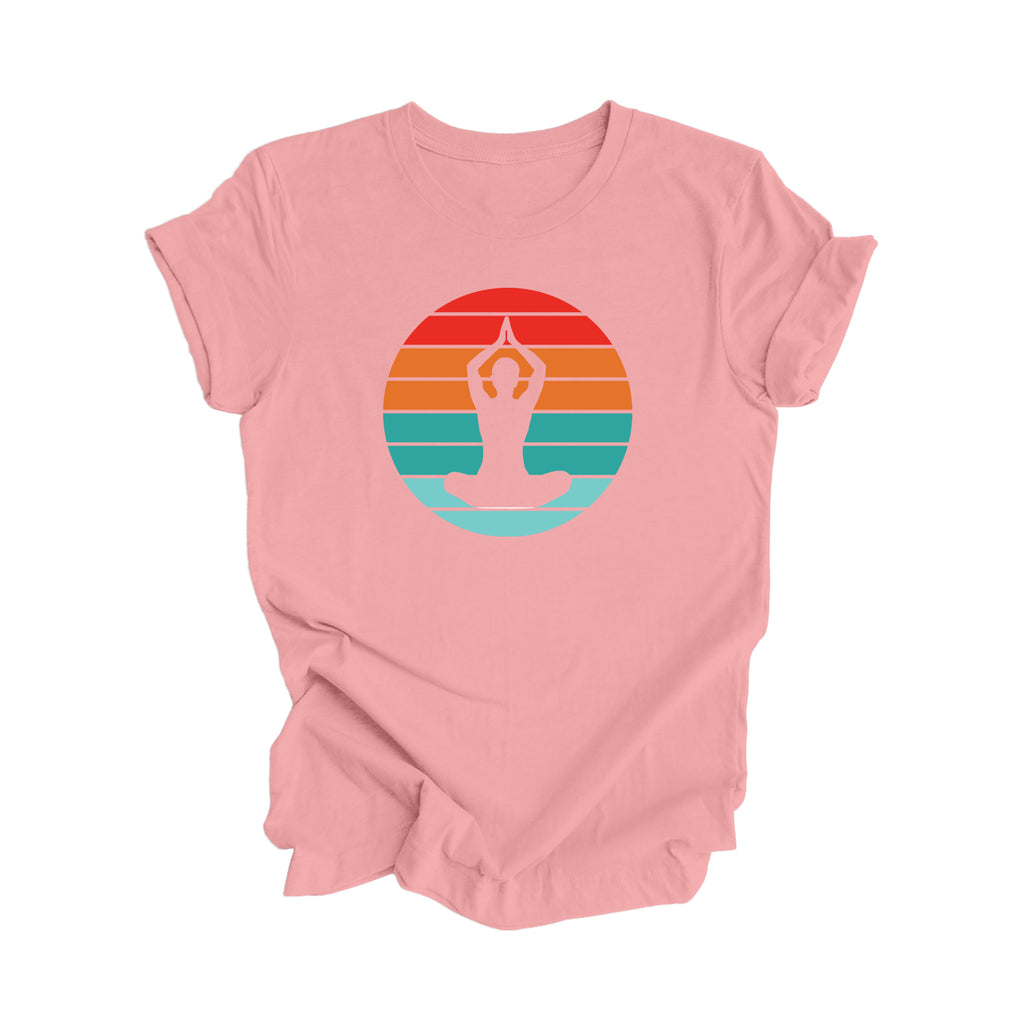 Retro Yoga - Yoga Gift, Meditation Shirt, Yoga T-shirt, Yoga Lover Gift, Yoga Teacher Shirt, Wellness Shirt, Self Care Shirt - Inspired X