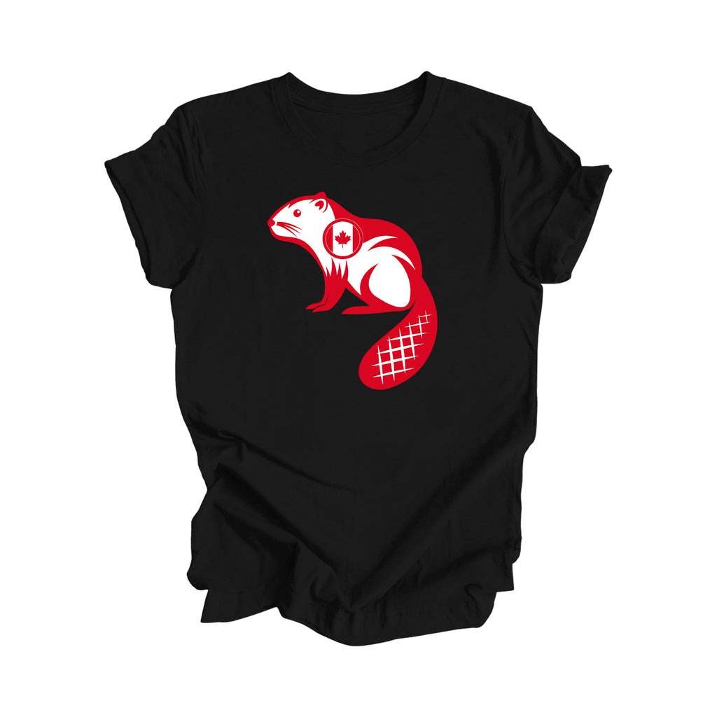 The Beaver Canada - Canadian Gift T-Shirt, Canada Present, National Symbol Tee Shirt, Canada Shirt, Area Code Shirt, Ottawa Shirt, Canada Tee - Inspired X