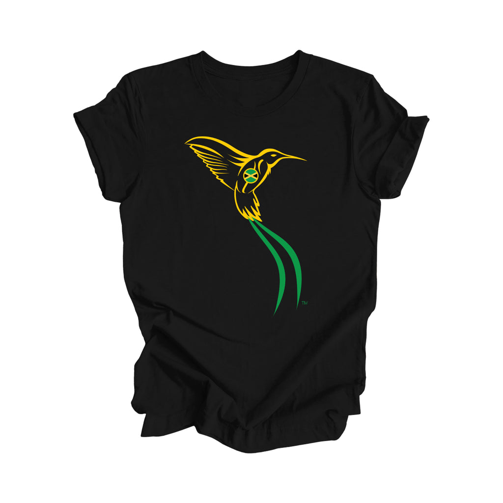 The Doctor Bird Jamaica - Yardie, Hummingbird, Jamaican Gift T-Shirt, Jamaica Present, National Symbol Tee Shirt, Carribean Shirt, 876 Area Code Shirt, Kingston Shirt, West Indies Tee - Inspired X