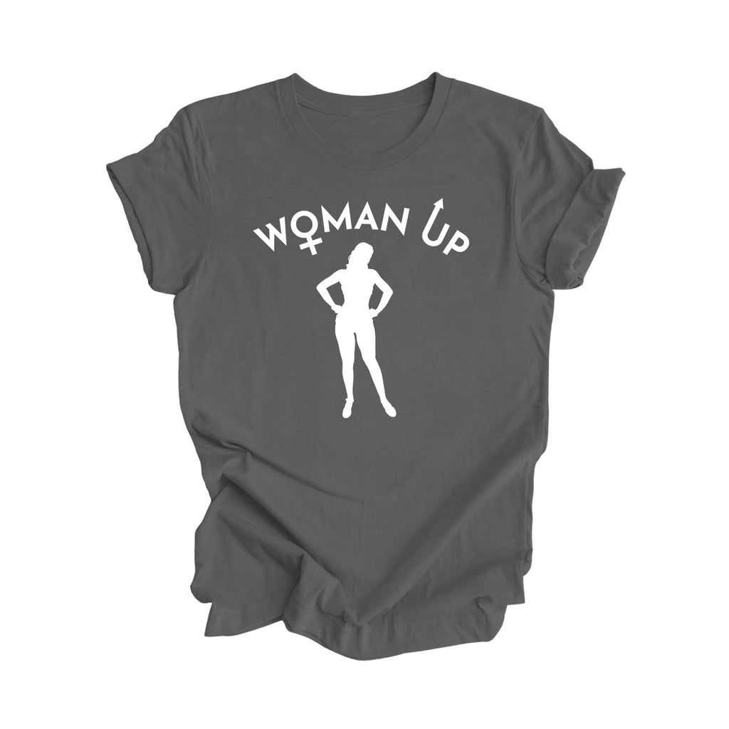 Woman Up - Mom Gift, Mom Shirt, Funny Mom Shirt, Mama Shirt, Mother's Day Gift, Mother T-Shirt, Motivational Shirt, Feminist Shirt, Ladies Shirt, Girl Power, Super Mom - Inspired X