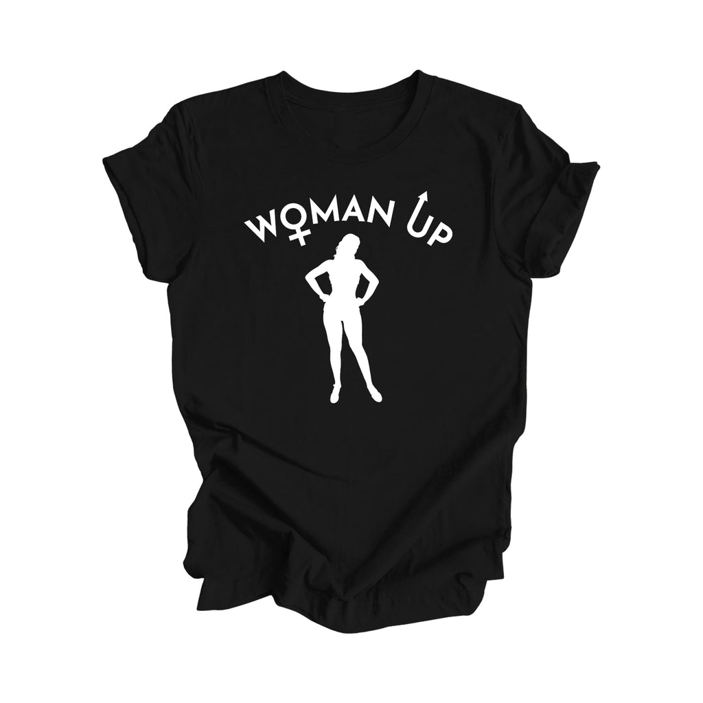 Woman Up - Mom Gift, Mom Shirt, Funny Mom Shirt, Mama Shirt, Mother's Day Gift, Mother T-Shirt, Motivational Shirt, Feminist Shirt, Ladies Shirt, Girl Power, Super Mom - Inspired X