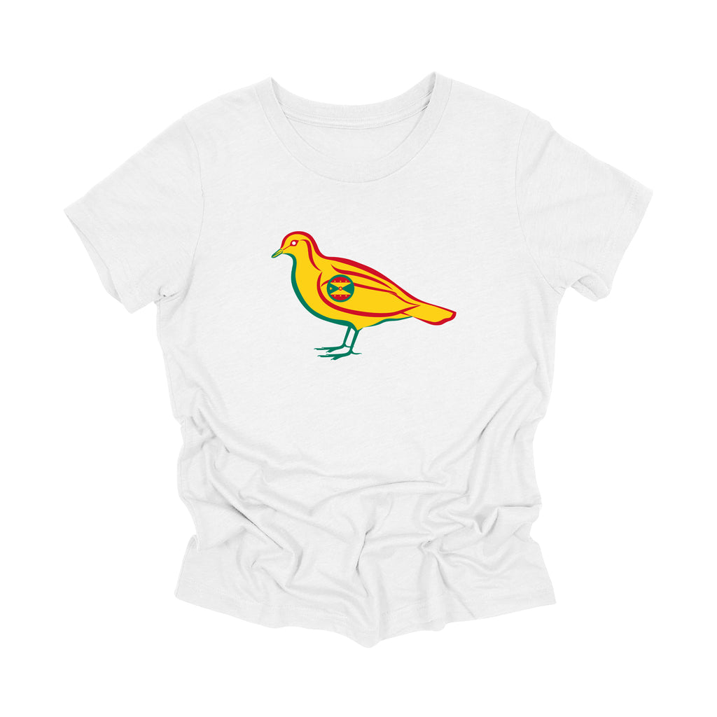YOUTH - The Dove - Grenada, YOUTH T-Shirt, Grenadian Gift T-Shirt, Grenada Present, National Symbol Tee Shirt, Caribbean Shirt, 473 Area Code Shirt, Saint George's Shirt, West Indies Tee - Inspired X