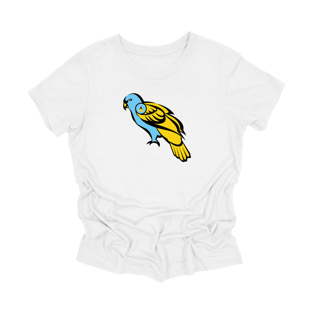 YOUTH - The Parrot - St. Lucia, YOUTH T-Shirt, St. Lucian Gift T-Shirt, Saint Lucia Present, National Symbol Tee Shirt, Caribbean Shirt, 758 Area Code Shirt, Castries Shirt, West Indies Tee - Inspired X