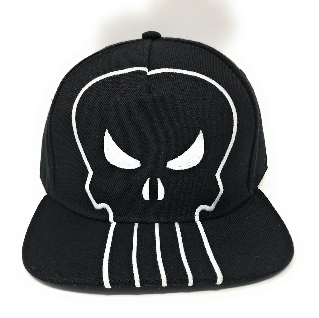 Punisher - Logo White/Black Snapback