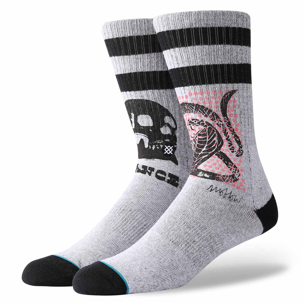 Stance Oblow Snake Grey Socks