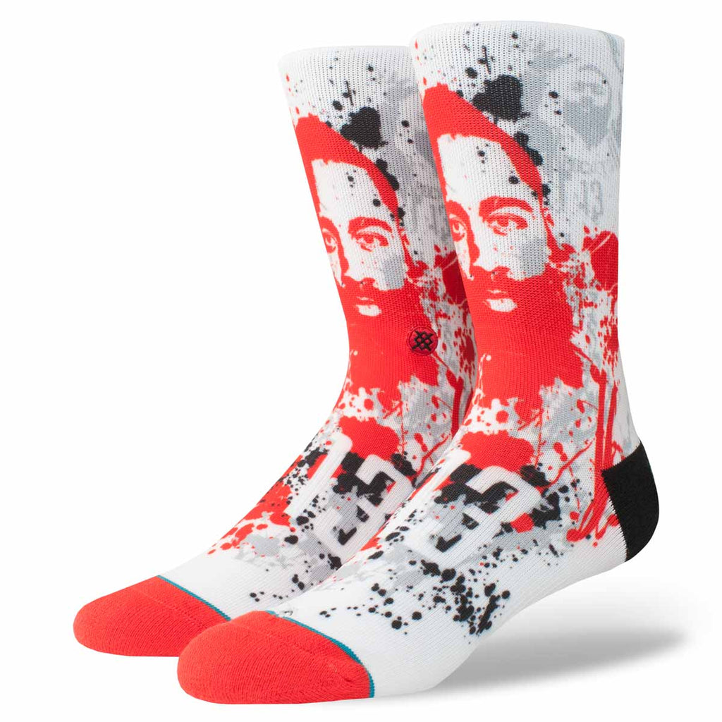 Stance Houston Rockets Harden Splatter Multicolour Socks