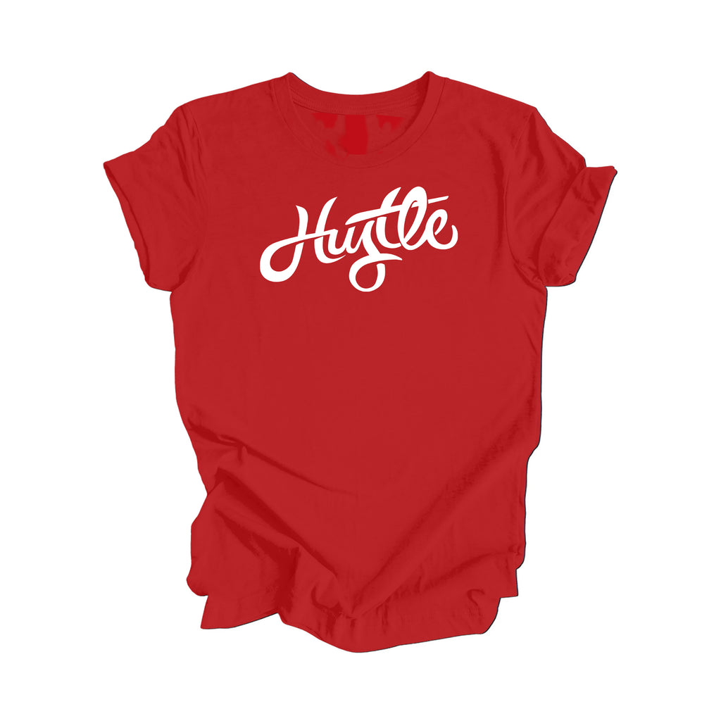 Hustle - Positive Quote Shirt, Inspirational Shirt Gift, Motivational T-Shirt, Entrepreneur Shirt, Business Owner Shirt, Boss Shirt, Gift For Her, Gift For HIm - Inspired X