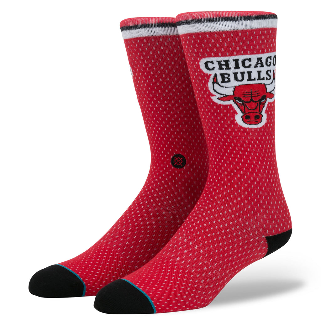 Stance Chicago Bulls Jersey Red Socks