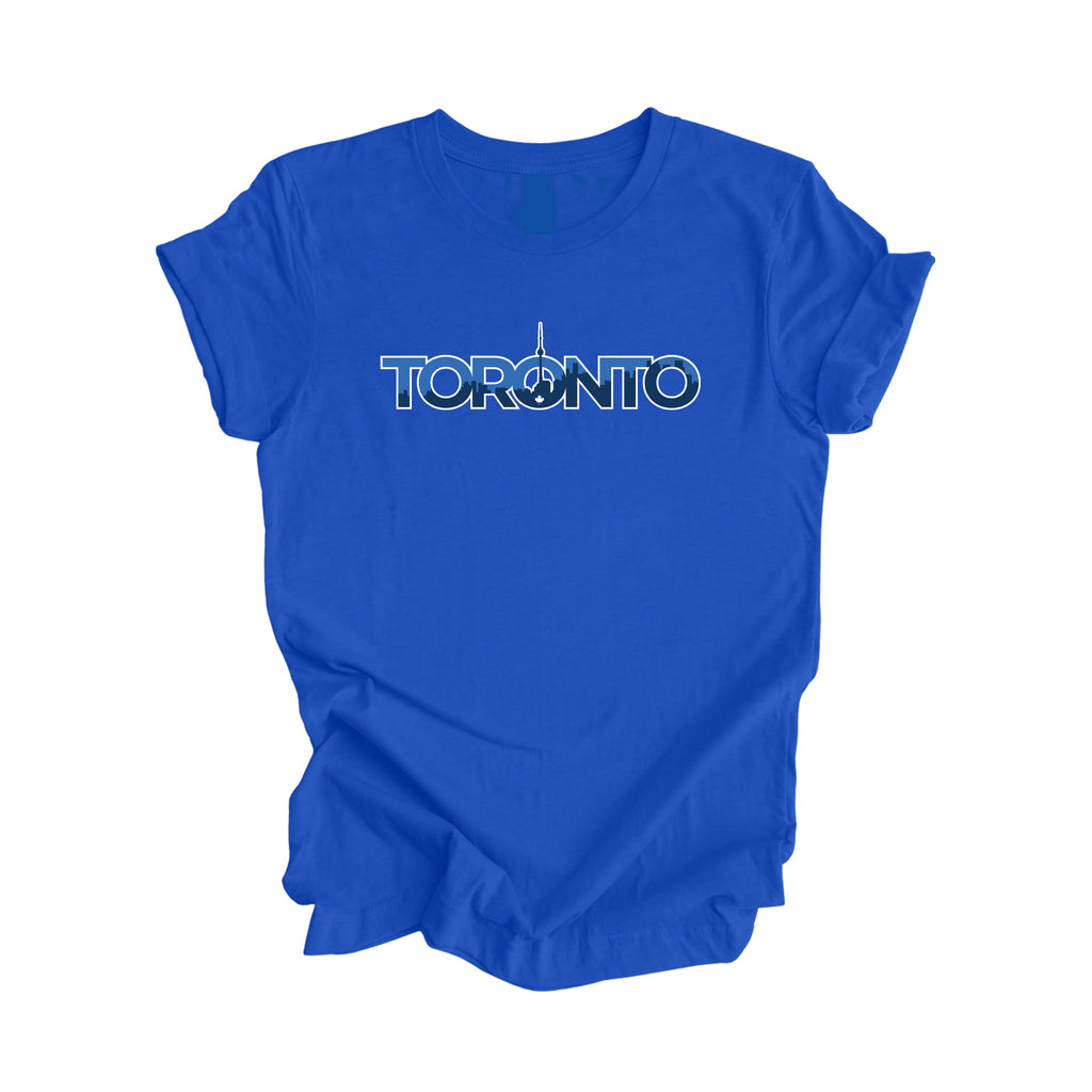 Toronto T.O. - Toronto Ontario Gift T-Shirt - City Skyline Shirt - Inspired X