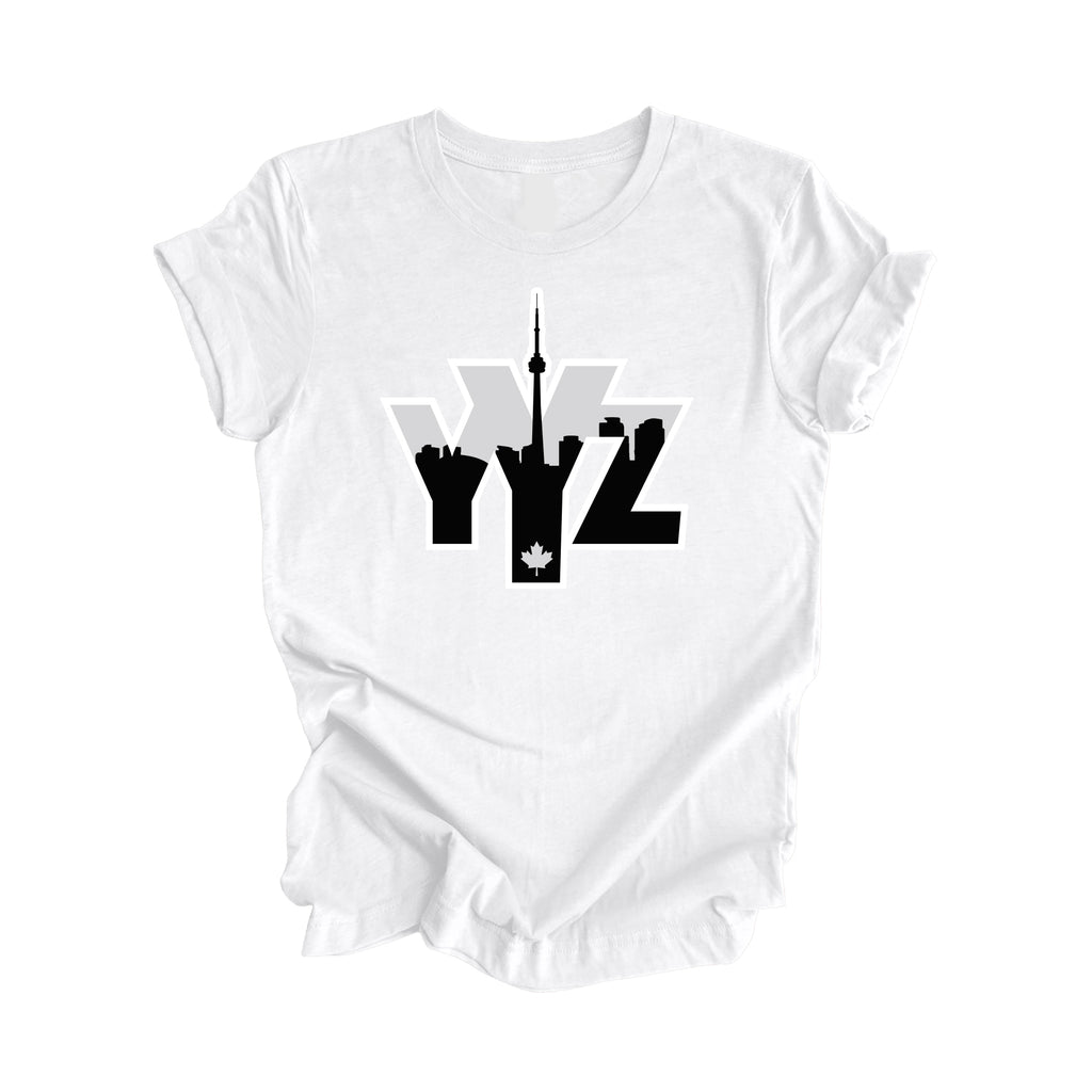 YYZ Toronto - Toronto Ontario Gift T-Shirt - City Skyline Shirt - Inspired X