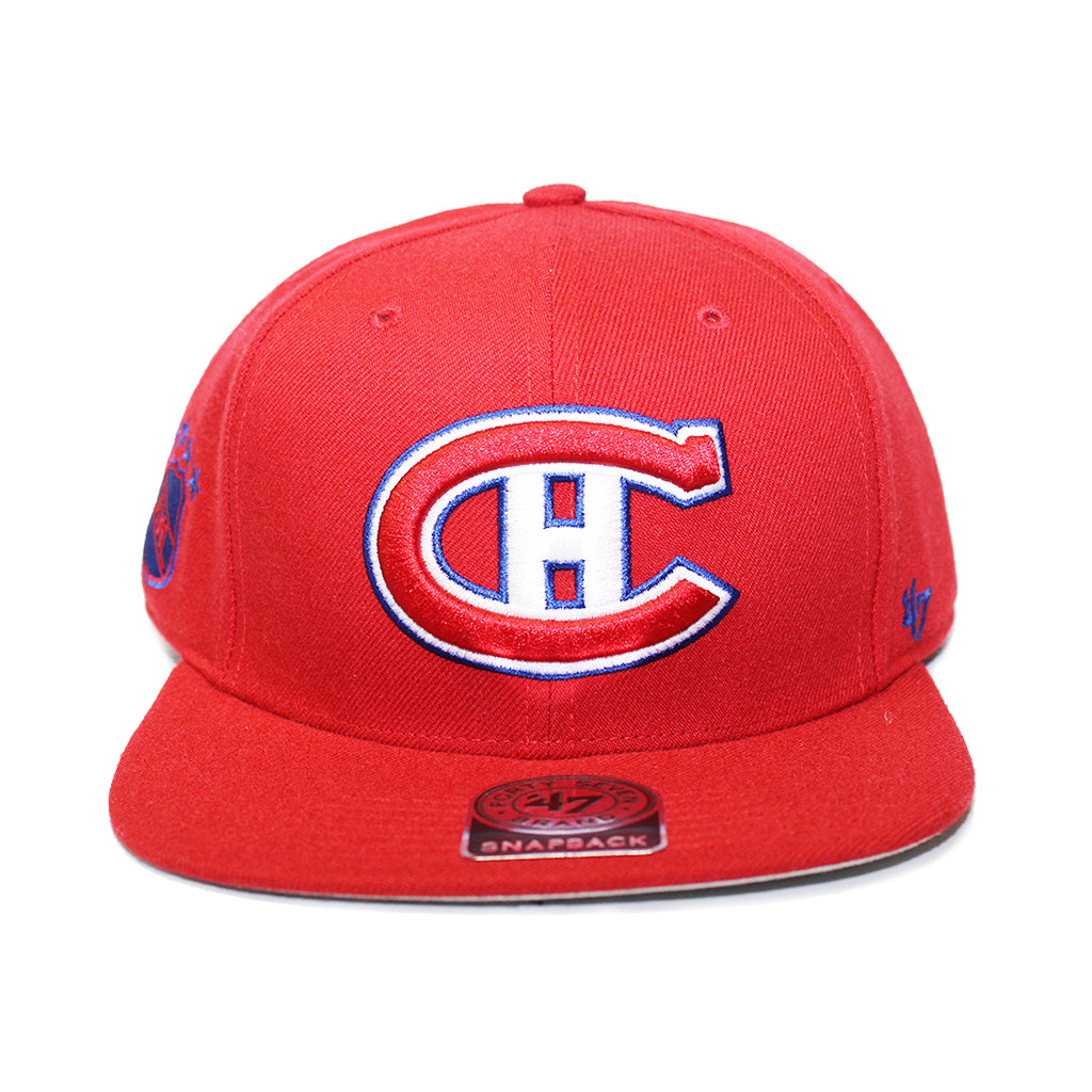 47 Brand Montréal Canadiens Sure Shot Snapback Red Cap