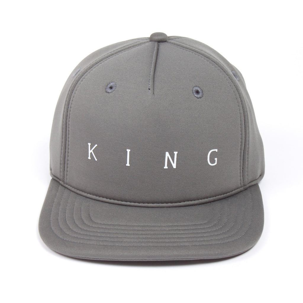 King Apparel Plaistow Grey Stone Snapback Hat